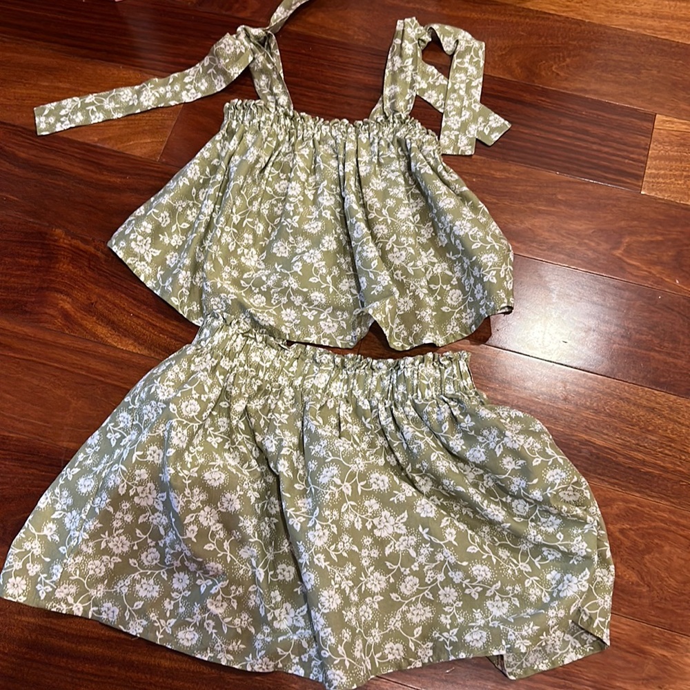 Cutest eberjey matching girls set